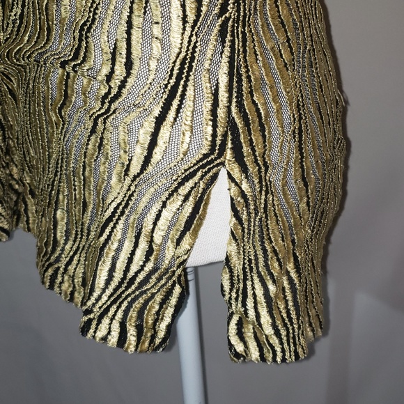 NWT Volcano from Paris France stretchy mesh shirt - Picture 4 of 5